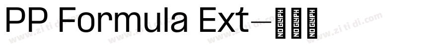 PP Formula Ext字体转换